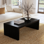 Jasper Waterfall Edge Solid Wood Coffee Table - Image 2