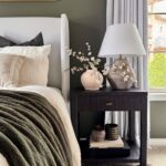 Gia Raffia Wrapped Solid Wood Nightstand
