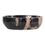 Kiena Carved Petrified Wood Oval Bowl - Image 4