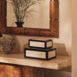 Alba Rectangular Resin Inlay Nesting Box, Set of 2 - Image 3