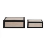 Alba Rectangular Resin Inlay Nesting Box, Set of 2 - Image 4