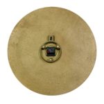 Sunburst Textured Metal Wall Clock - Image 5