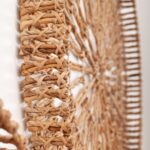 Ken Round Handwoven Abaca Wall Decor, Set of 2 - Image 3