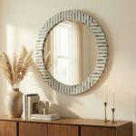 Aurora Bone Inlay Wall Mirror - Image 2