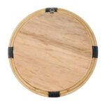 Marina Round Handwoven Rattan Wall Mirror, 23" - Image 5