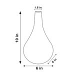 Caspian Hand Blown Glass Vase - Image 10