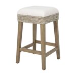 Harlow Upholstered Backless Counter Stool, Set of 2 - Image 2