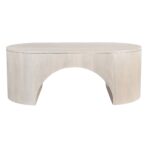 Celeste Solid Mango Wood Arch Coffee Table - Image 3