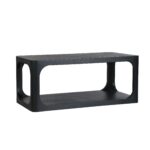 Addison Solid Mango Wood Storage Coffee Table - Image 2