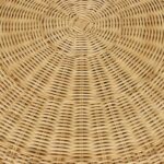 Betty Skirted Handwoven Rattan Coffee Table - Image 5
