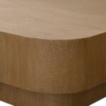 Piers Bayur Wood Square Plinth Coffee Table - Image 3
