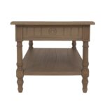 Marisol Solid Wood Coffee Table with Storage Drawer - Image 6