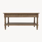 Marisol Solid Wood Coffee Table with Storage Drawer - Image 8
