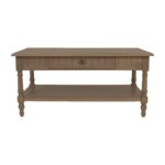 Marisol Solid Wood Coffee Table with Storage Drawer - Image 5