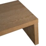 Jasper Waterfall Edge Solid Wood Coffee Table - Image 11