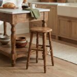 Leona Solid Wood Counter Stool - Image 6