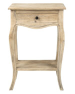 Bishop Curved Leg Solid Wood Accent Table - Image 5