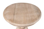 Leona Solid Wood Pedestal Accent Table - Image 5