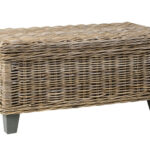 Odessa Handwoven Rattan Storage Coffee Table