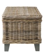 Odessa Handwoven Rattan Storage Coffee Table - Image 4
