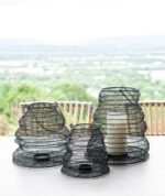 Vada Iron Hanging Candle Lantern - Image 2