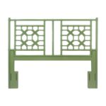 Annalisa Handwoven Rattan Lattice Headboard - Image 3