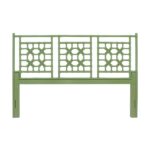 Annalisa Handwoven Rattan Lattice Headboard - Image 4