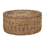 Liv Round Handwoven Abaca Coffee Table - Image 5