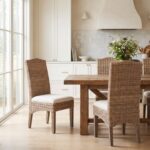 Duvall Handwoven Rattan Dining Chair, Set of 2 - Image 2