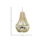 Juliana Natural Beaded Chandelier - Image 2