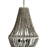 Novah Natural Beaded Chandelier