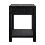 Gia Raffia Wrapped Solid Wood Nightstand - Image 5