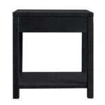 Gia Raffia Wrapped Solid Wood Nightstand - Image 6
