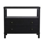 Gemma Solid Wood 2-Drawer Nightstand - Image 8