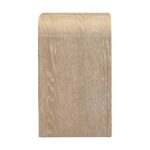 Arlo Bayur Wood Curved Edge 1-Drawer Nightstand - Image 4