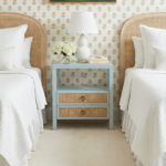 Rowan Cane Door Nightstand with Shelf - Image 6