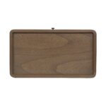 Asura Bayur Wood Nightstand with Woven Rush Shelf - Image 6