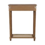 Lila Fluted Leg Solid Wood Console Table - Image 4