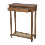 Lila Fluted Leg Solid Wood Console Table - Image 6