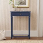 Lila Fluted Leg Solid Wood Console Table - Image 10