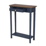 Charlotte Bayur Wood Console Table with Storage Drawer - Image 5