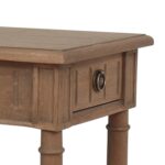 Marisol Solid Wood Side Table with Shelf - Image 5