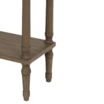 Marisol Solid Wood Side Table with Shelf - Image 8