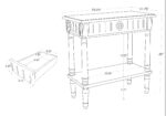 Marisol Solid Wood Side Table with Shelf - Image 17