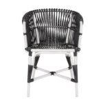 Martina Woven Rattan Outdoor Occasional Chair - Image 3