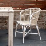 Martina Woven Rattan Outdoor Occasional Chair - Image 10
