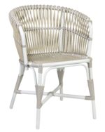 Martina Woven Rattan Outdoor Occasional Chair - Image 9