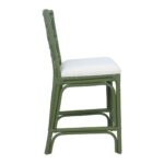 Stacie Rattan Lattice Back Stool - Image 3