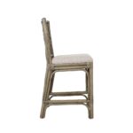 Stacie Rattan Lattice Back Stool - Image 8