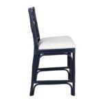Stacie Rattan Lattice Back Stool - Image 15
